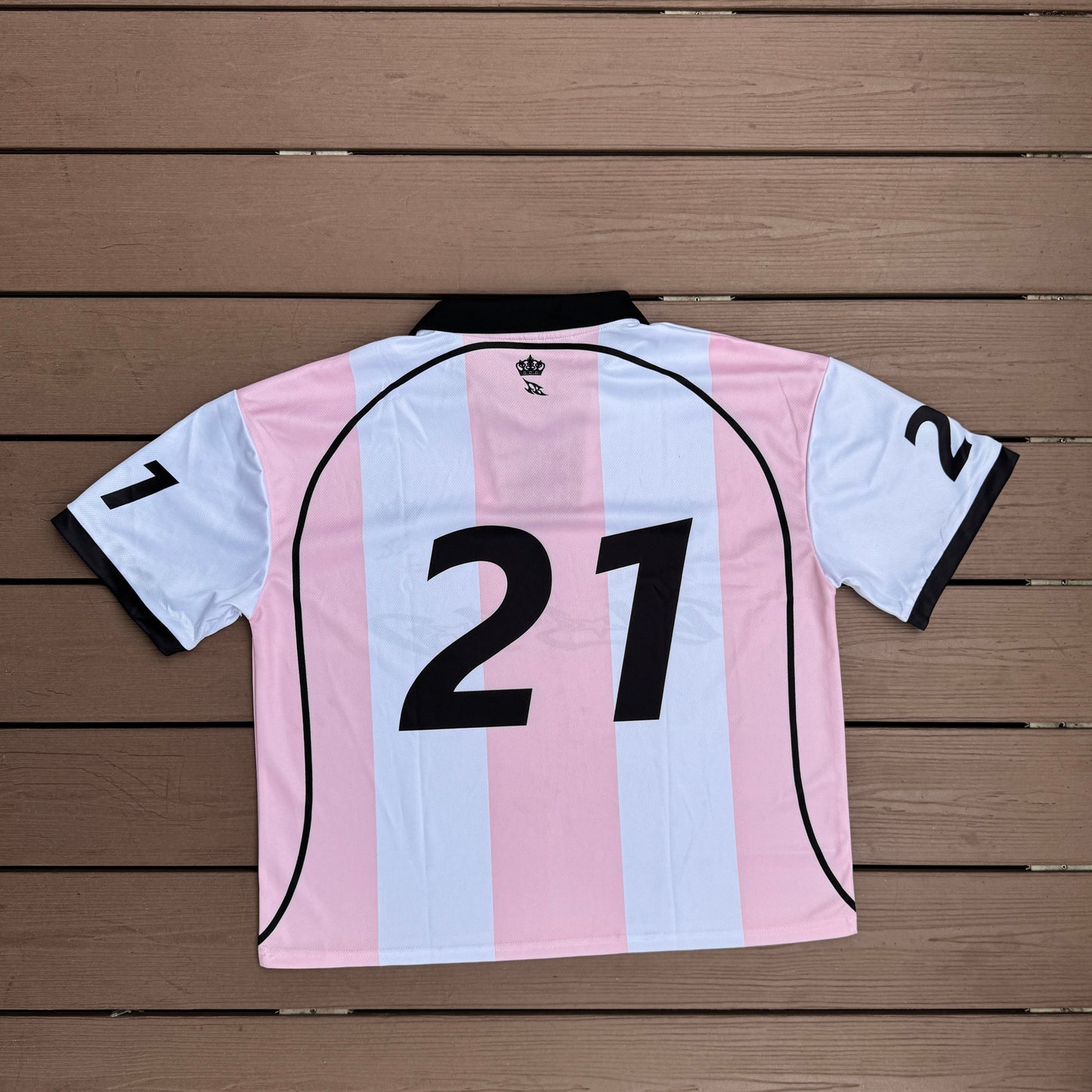 Blessed Striped Football Jersey