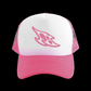 Baby Pink FB Trucker Hats